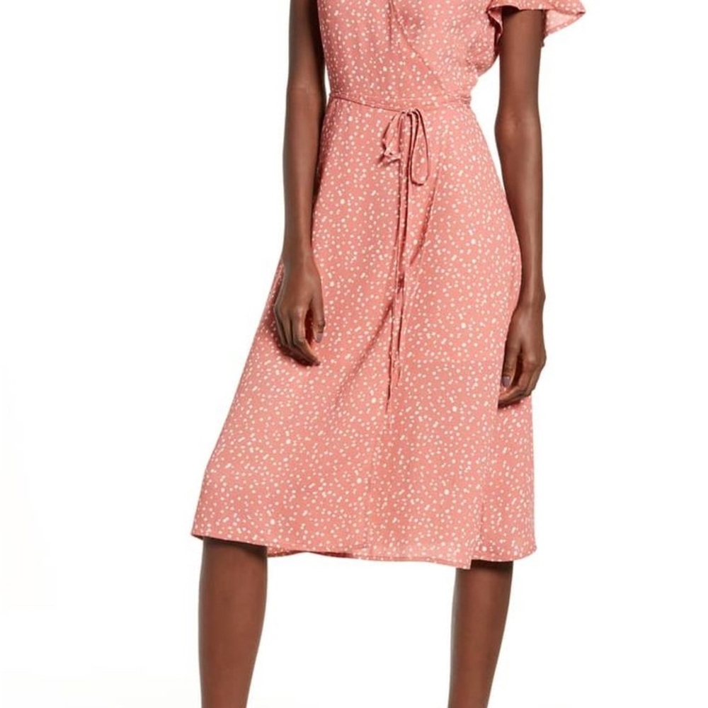 Leith One Shoulder Pink Dress